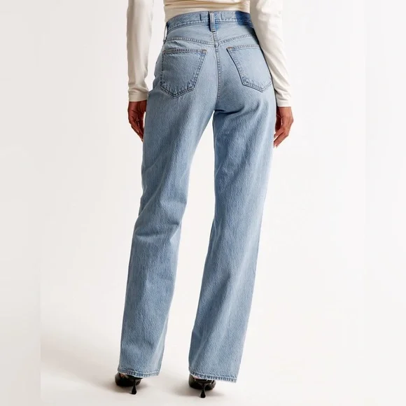 Abercrombie and Fitch The High Rise Loose Jean size 29 Regular - Picture 5 of 13